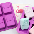 380 4 Hole Angel Shape Silicone Mold Cake Mould Home Diy Bake Soap Mold Reused Cake Tool