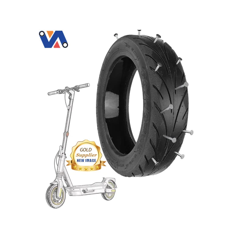 Ninebot Max 60/70 Electric Scooter Wheel 6.5 Tubeless Tire Glue Valve for Max G30/G30D/G30P Featuring Rubber Vacuum Outer Tire