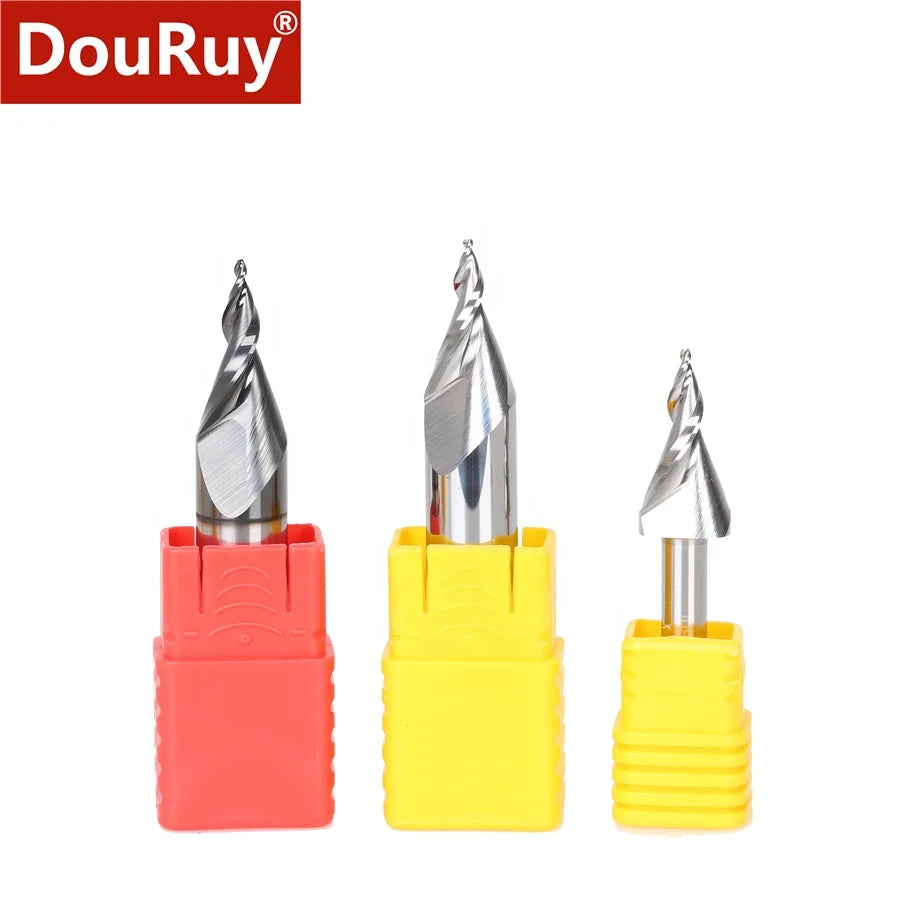 DouRuy Mini Letter Cutting CNC Machine Cutting Tools for Acrylic Mini Letter Processing