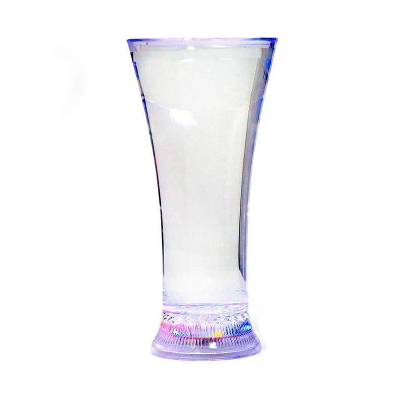 Liquid Activated Multi-color LED Glasses Fun Light up Beer Glasses