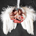 2022 New Angel Wing Ornaments Christmas Decoration Sublimation Angel Wing Ornament