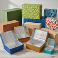 XJY Bio-degradable Insulated ThermaL Insulated Food Packaging Boxes  Frozen Shipping Cold Chain Insulation Box