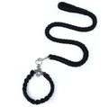 UK Popular Rope Braided Dog Collar and Leash Set for Medium Large Dogs With Custom Logo