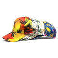 High Quality 6 Panel Structured Gorras Fashion Full Printing Customised Silk Satin Baseball Hat Caps