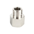 Thread In-Line Spring Check Valve Brass 1/4" BSP Male to 1/4" NPT Female Stainless Steel Pipe Fitting with 3-Year Warranty