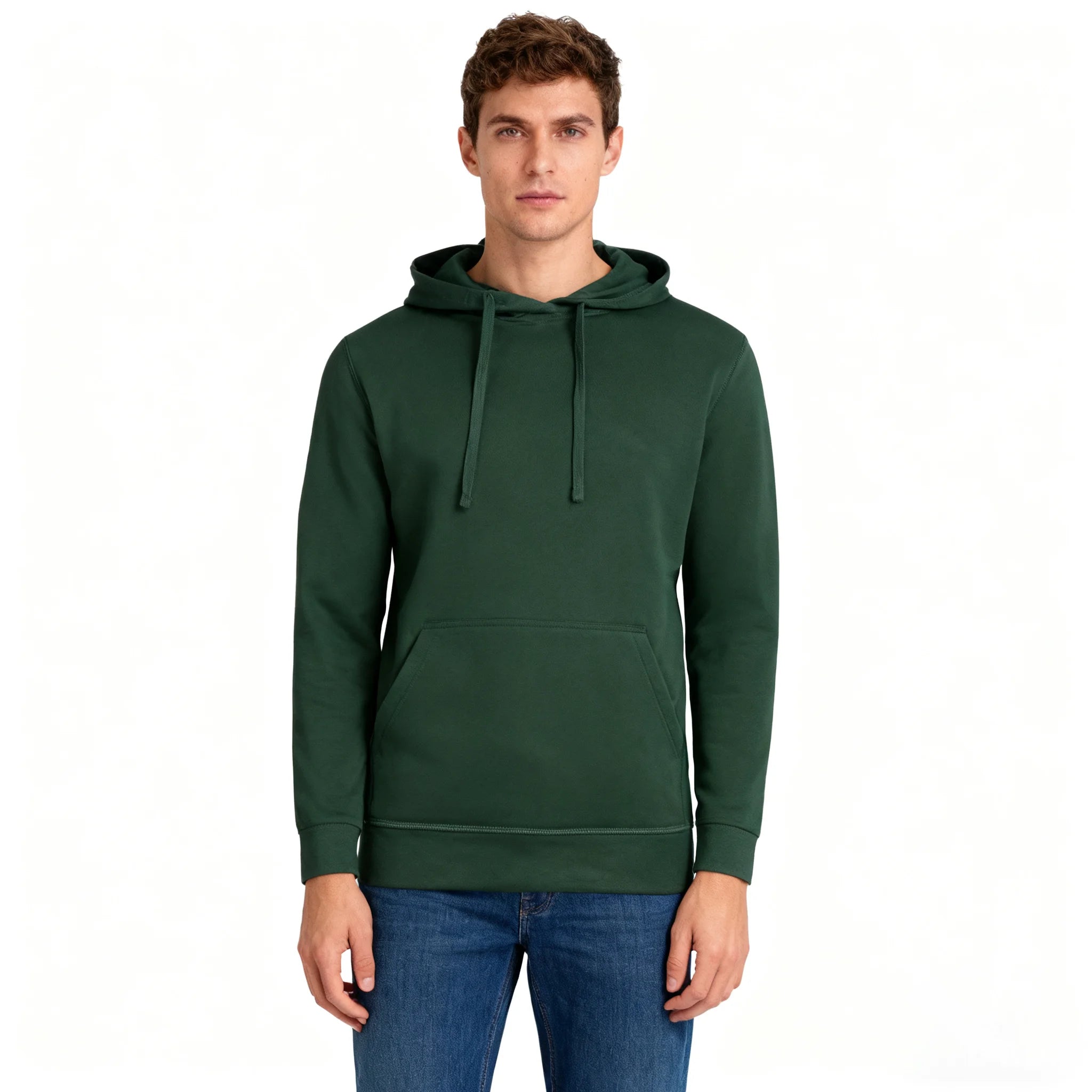 Fitspi Tracksuit Hoodie Mens Unisex Ladies Casual Top Drawstring Hooded Sweatshirt Urban Style