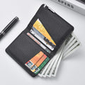 Men's Vertical Style Ultra-thin Multi-card Credit Card Holder Pu Material Men's Fashion Wallet MegaBDM