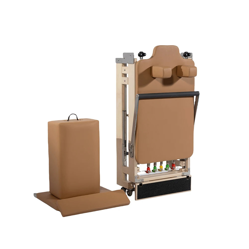 AC-PL015A Wholesale Price Factory Direct New Design Pilates Machine Foldable Maple Reformer for Core Strength Training