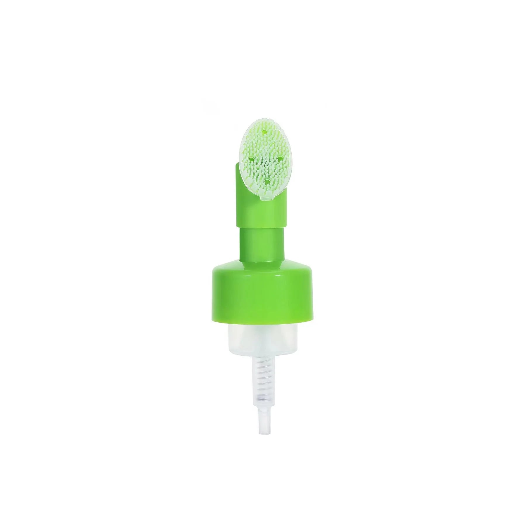 Plastic Foam Pump Brush Cleaning Products Such Facial Cleansers Various Colors