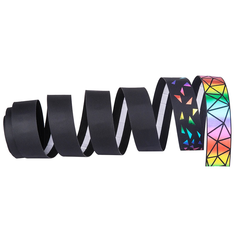ZTTO Gravel Bike Reflective Bar Tape Non-slip EVA Handlebar Tapes Colorful Gradient BD6 Road Bike Bartape Bicycle Parts