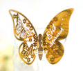 Multicolor Hollow Butterfly Cup Cards Eid Mubarak Decoration Paper Name Place Seats Card Ramadan Kareem Party Decor XJ0185