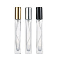 MUB Custom 10ml Luxury Glass Bottle Refillable Perfume Bottle with Thick Rectangle and Round Shape Perfume Bottle