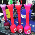 Popular Plastic Drinking Slush Yard Cups 24oz Party Cup With Lid and Straw