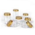 Transparent Wide-mouth Plastic Bottle 80 100 120 140 150 200ml  Cream Bottle Jar Box Cosmetic Packaging Materials