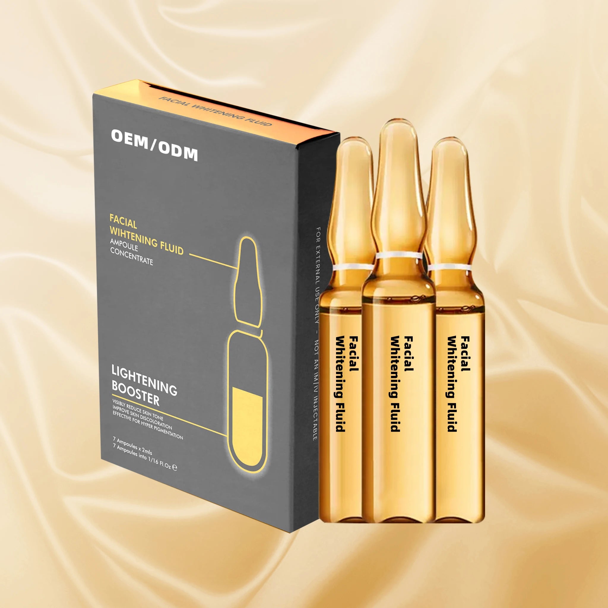 Skin Care Serum Private Label  Facial Whitening Fluid Beauty Salon Facial Ampoule Anti Aging