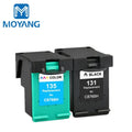 MoYang Compatible for Hp131 Hp135 131XL 135XL Ink Cartridge Used for hp 131 135 Deskjet 460/5740/5940/6520/6540/6620 Printer