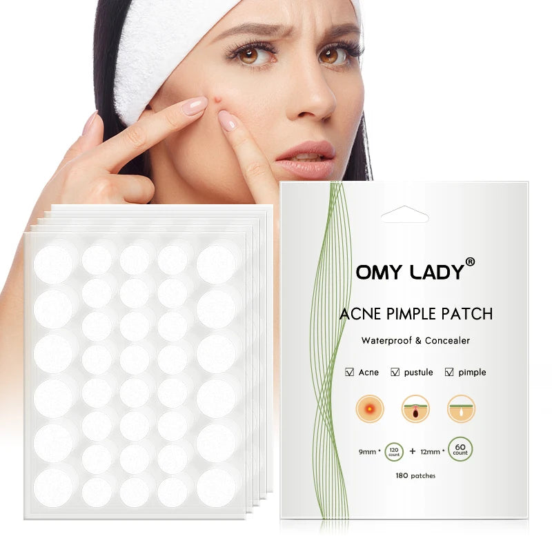 Custom Private Label Invisible Acne Pimple Spot Patch Adhesive Blemish Patch for Acne Healing