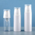 Wholesale 100ml 120ml White PET Foaming Pump Bottle Custom Logo Empty Press Refillable Cosmetic Foam Bottle for Skincare