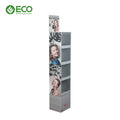 ECO Customized Modern Eco-Friendly Lightweight Cardboard Display Stand for Cosmetic & Feminine Products with Easy Assembly