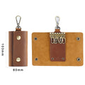 New Versatile Crazy Horse Real Genuine Leather Bag Car Key Case Bag Car Key Wallet Bag Key Protector
