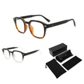 2024 Trendy New Glasses Anti Blue Light Retro Large Frame Custom logo Eyeglass for Women Men