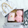 Birthday Gift Set Custom Mug Towel Set New Year Gift Christmas Souvenir Wedding Favors for Guests Return Gift Unique for Women/