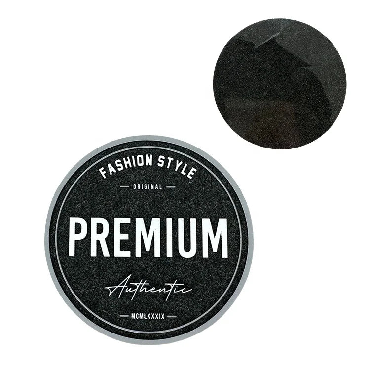 New Design Style Patches Wholesale Silicone Heat Press Patch Embossed Soft With Tatami Fabric