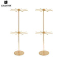 Stainless Steel Swivel Socks Display Rack Counter Display Hook Hanging Racks Metal Hook Display Stands