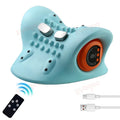 Smart Back Pillow Massager Electric Neck Massager with Heater Helps Increase Flexibility in Neck and Shoulder Region