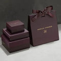 Wholesale Custom Luxury Paperboard Gift Bags with Ribbon Wedding & Candle Box Set-Recyclable