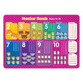 Waterproof Plastic Placemats Table  Plastic  Wholesale Custom  Educational Mat PP Placemat for Kids
