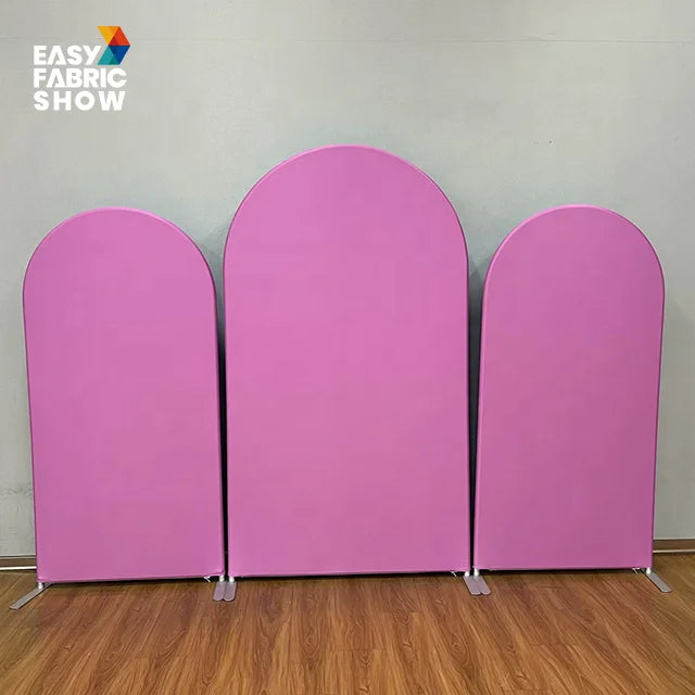 2024 Solid Arch Backdrops with Cover Arch Frames for Party Events Decoration Baby Shower Wedding Birthday Baptism Graduation
