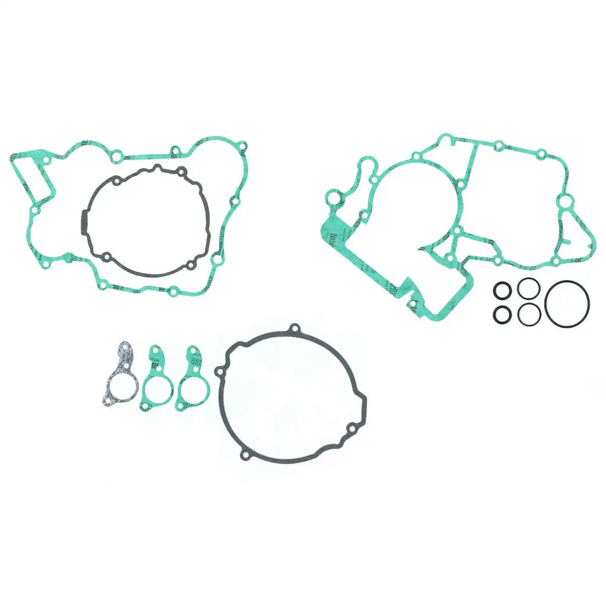 Nrteam Husqvarna TC 125 14-15 Bottom Gaskets Flat Ring Seal Sheet in Paper and Metal Compatible with 14-15 Models