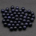 Diy 10mm Natural Round stone Blue sand Stone beads for jewelry making Wholesale hot sell
