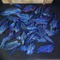 Wholesale Crystal Kyanite Rough Stone  Original Blue Feather Tourmaline Raw Stone for Decoration