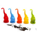 New Arrivals Reusable Cute Elephant Shape Heat Resistant Food Grade Silicone Loose Leaf Tea Infuser