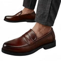 Dropshipping Products 2025 Outdoor Walking Loafers Cusp Breathable Genuine Leather Tenis Big Size Men's Casual Dress Shoes