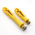 2024 New Product Plastic Anchor Grey Expansion Anchor Wall Plugs Screw Plastic Drywall Anchors