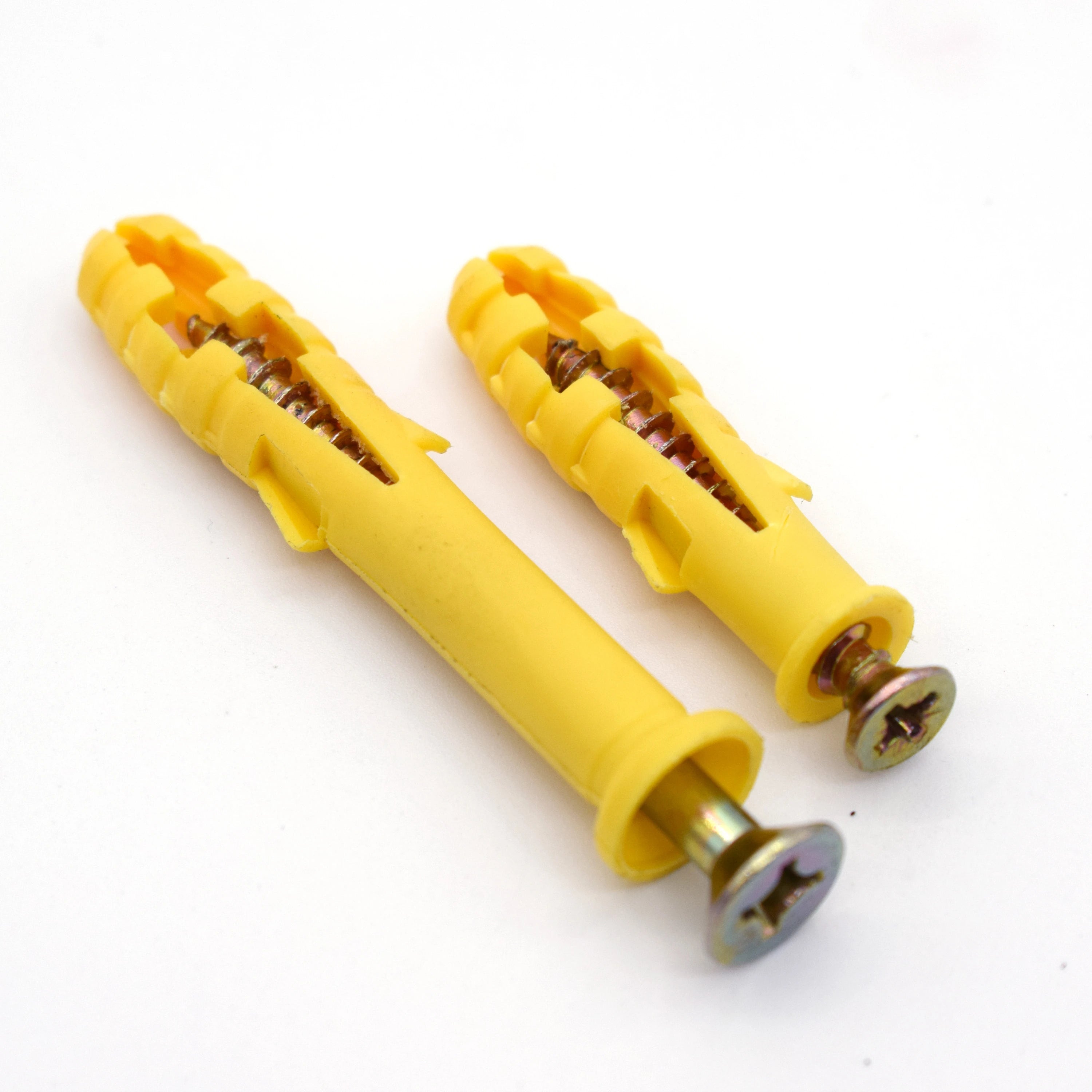 2024 New Product Plastic Anchor Grey Expansion Anchor Wall Plugs Screw Plastic Drywall Anchors