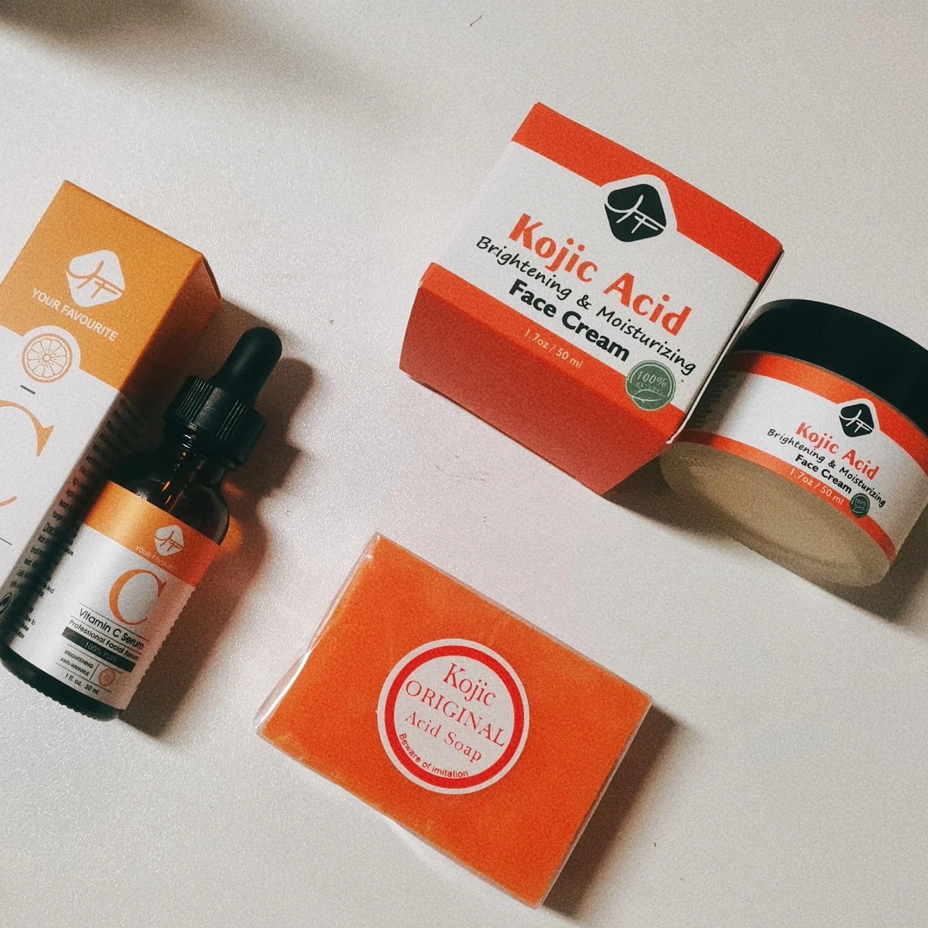 Hot Selling KOJIC ACID Facial Cream Skin Lightening  Dark Spot Remover Skin Whitening Kojic Acid Face Cream