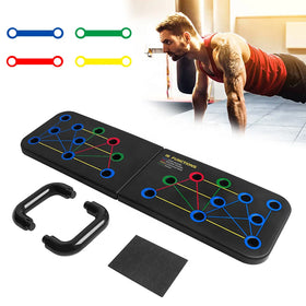 Factory Wholesale Workout Multi-Function Push up Board Folded Colorful Push up Stand System