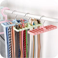 Multi-function Plastic Scarf and Tie and Belt Hanger