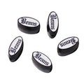 Newest Bracelet Beads Making Accessory Handmade Embossed Letter Jewelry Oval Pendant Logos for Gift