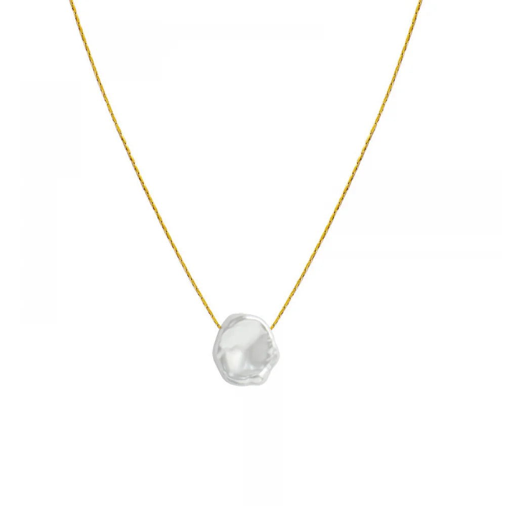 Hot Sale Women Jewelry Imitation Pearl Pendant Necklaces Clavicle Chains Necklace Fashion Chain Necklace
