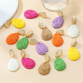 Summer Beach Earrings New Fashion Jewelry Vintage Braided Minimalist Vacation Earrings