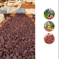 Free Sample Tumbled Black Volcanic Stone Lava Rock for Agriculture