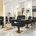 Lady Reclining Salon Chair Hairdressing Beauty Salon Equipment Wholesale Barber Chair Styling Chair for Hair Salon