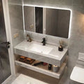 Luxury Bathroom Dressing Table Bathroom Makeup Cabinet  Hotel Center Bathroom Mirror Cabinet