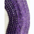 Wholesale Natural Stone Beads 8mm Large Amethyst Crystal Quartz Beads for DIY Jewelry Making