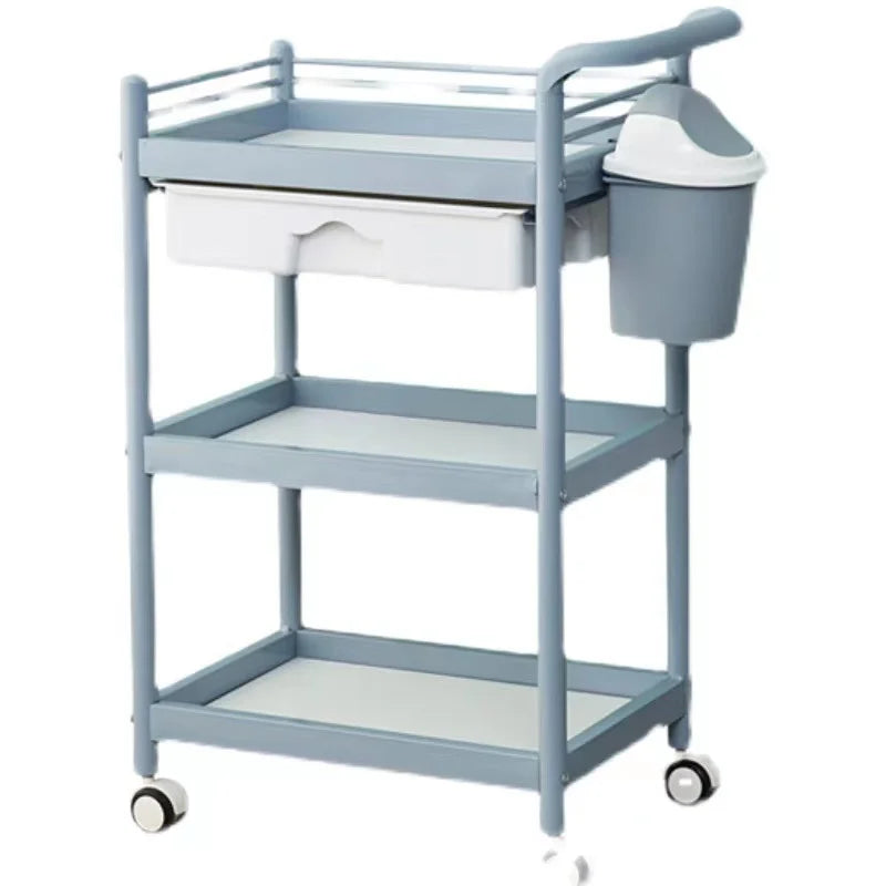 New Item Multifunctional Trolley Commercial with Wheels Tier Trolley Beauty Salon Spa Cart